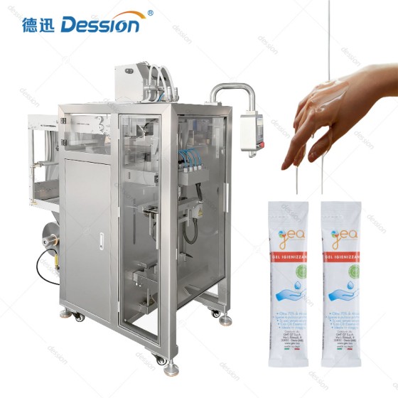Multi-Lane Hand Sanitizer Sachet Machine with Anti-Explosion Safety Standards